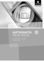 Mathematik Neue Wege SI - Ausgabe 2016 f&uuml;r Rheinland-Pfalz