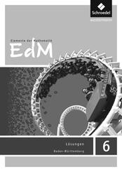 Elemente der Mathematik SI - Ausgabe 2016 f&uuml;r Baden-W&uuml;rttemberg