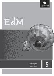 Elemente der Mathematik 5. L&ouml;sungen. Sekundarstufe 1. G9 in Hessen
