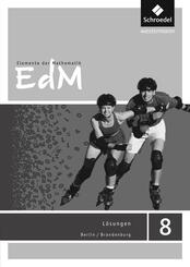 Elemente der Mathematik SI 8. L&ouml;sungen. Berlin / Brandenburg