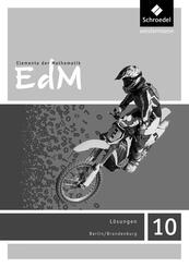Elemente der Mathematik SI - Ausgabe 2016 f&uuml;r Berlin / Brandenburg
