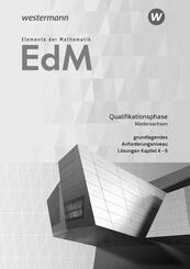 Elemente der Mathematik SII. Qualifikationsphase gA Grundkurs: L&ouml;sungen 2. Niedersachsen