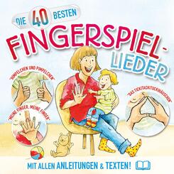 Die 40 besten Fingerspiellieder,1 Audio-CD