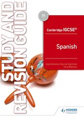 S&aacute;nchez, J: Cambridge IGCSE(TM) Spanish Study and Revision G