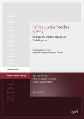 Syntax aus Saarbr&uuml;cker Sicht 6