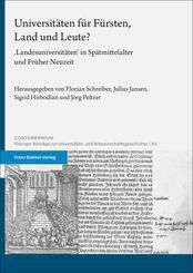 Universit&auml;ten f&uuml;r F&uuml;rsten, Land und Leute?