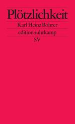 Pl&ouml;tzlichkeit. Zum Augenblick des &auml;sthetischen Scheins