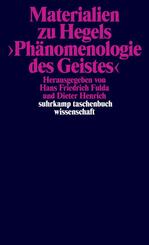 Materialien zu Hegels &raquo;Ph&auml;nomenologie des Geistes&laquo;