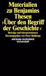Materialien zu Benjamins Thesen >&Uuml;ber den Begriff der Geschichte<