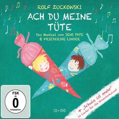 Ach du meine T&uuml;te, Das Einschulungsmusical, 1 Audio-CD + 1 DVD,1 Audio-CD