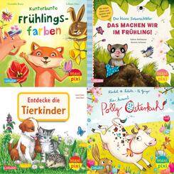 Maxi-Pixi-4er-Set 116: Bunter Fr&uuml;hlingsspa&szlig;  (4x1 Exemplar)