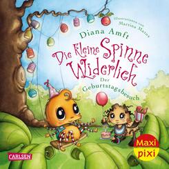 Maxi Pixi 312: VE 5 Die kleine Spinne Widerlich: Der Geburtstagsbesuch (5 Exemplare)