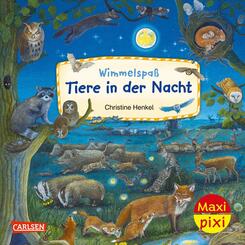 Maxi Pixi 425: VE 5: Wimmelspa&szlig; Tiere in der Nacht (5 Exemplare)