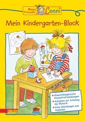 Conni Gelbe Reihe (Besch&auml;ftigungsbuch): Mein Kindergarten-Block