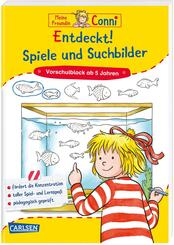 Conni Gelbe Reihe (Besch&auml;ftigungsbuch): Entdeckt! Spiele und Suchbilder
