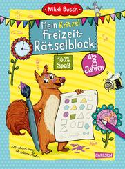 Mein gro&szlig;er Freizeit Kritzel- und R&auml;tselblock