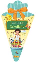 Schlau f&uuml;r die Schule: Hurra, ich bin Schulkind (Schult&uuml;te mint/gelb)