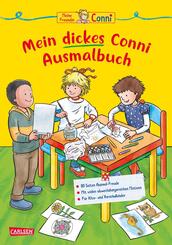Conni Gelbe Reihe (Besch&auml;ftigungsbuch): Mein dickes Conni-Ausmalbuch