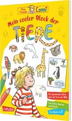 Conni Gelbe Reihe (Besch&auml;ftigungsbuch): Mein cooler Block der Tiere