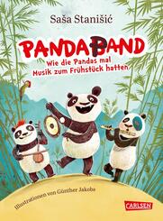 Panda-Pand - Wie die Pandas mal Musik zum Fr&uuml;hst&uuml;ck hatten | Ein Vorlesebuch ab 5 Jahren