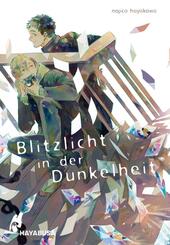 Blitzlicht in der Dunkelheit