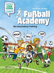 Erstleser Kindercomic: Fu&szlig;ball Academy: Ein besonderes Training