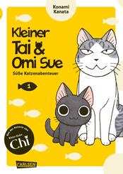 Kleiner Tai & Omi Sue - S&uuml;&szlig;e Katzenabenteuer.Bd.1