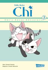 S&uuml;&szlig;e Katze Chi: Chi's Sweet Adventures.Bd.2