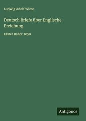 Deutsch Briefe &uuml;ber Englische Erziehung