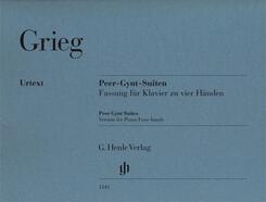 Edvard Grieg - Peer-Gynt-Suiten - Fassung f&uuml;r Klavier zu vier H&auml;nden