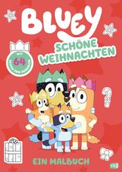 BLUEY - Sch&ouml;ne Weihnachten - Ein Malbuch