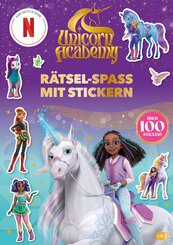 Unicorn Academy - R&auml;tselspa&szlig; mit Stickern
