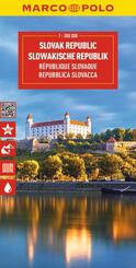 MARCO POLO Reisekarte Slowakische Republik 1:300.000