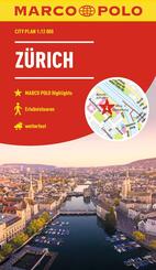 MARCO POLO Cityplan Z&uuml;rich 1:12.000