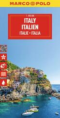 MARCO POLO Reisekarte Italien 1:850.000