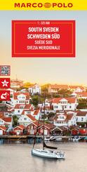 MARCO POLO Reisekarte Schweden S&uuml;d 1:325.000