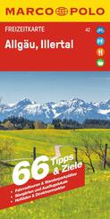 MARCO POLO Freizeitkarte 42 Allg&auml;u, Illertal 1:100.000