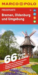 MARCO POLO Freizeitkarte 10 Bremen, Oldenburg und Umgebung 1:100.000