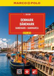 MARCO POLO Reiseatlas D&auml;nemark 1:200.000