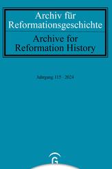 Archiv f&uuml;r Reformationsgeschichte - Aufsatzband