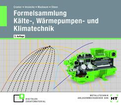 eBook inside: Buch und eBook Formelsammlung K&auml;lte-, W&auml;rmepumpen- und Klimatechnik