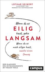 Wenn du es eilig hast, gehe langsam