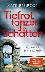 Tiefrot tanzen die Schatten