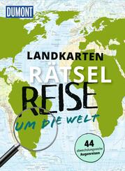 Landkarten-R&auml;tselreise um die Welt