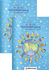ABC der Tiere 1 - Schreiblehrgang &middot; Erstausgabe.Tl.A+B