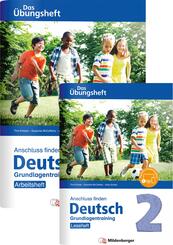 Anschluss finden / Deutsch 2 - Das &Uuml;bungsheft - Grundlagentraining: Leseheft und Arbeitsheft