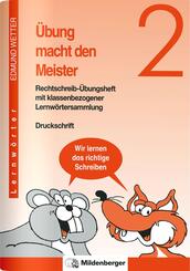 2. Schuljahr, Druckschrift