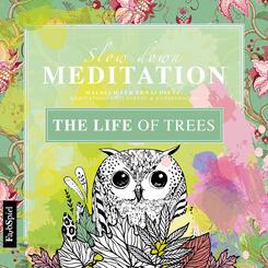 Malbuch Erwachsene Entspannung: The Life of Trees