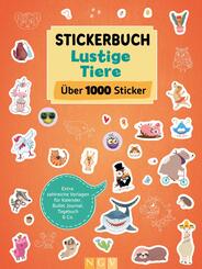 Stickerbuch Lustige Tiere  I &Uuml;ber 1000 Sticker