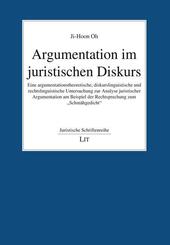 Argumentation im juristischen Diskurs